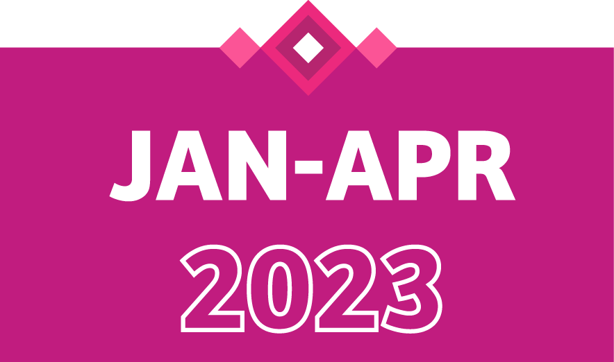 January - April 2023