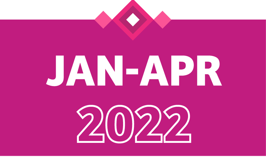 January - April 2022